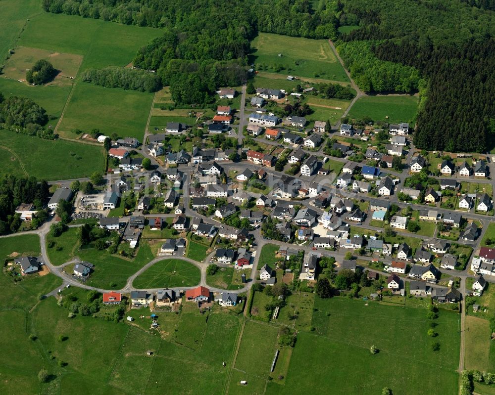 Luftaufnahme Höhn - Ortsteilansicht des Ortsteils Neuhochstein in der Ortsgemeinde Höhn im Bundesland Rheinland-Pfalz