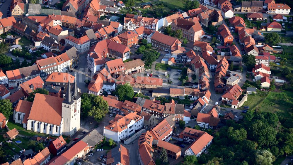 Luftbild Osterwieck - Osterwieck im Bundesland Sachsen-Anhalt, Deutschland