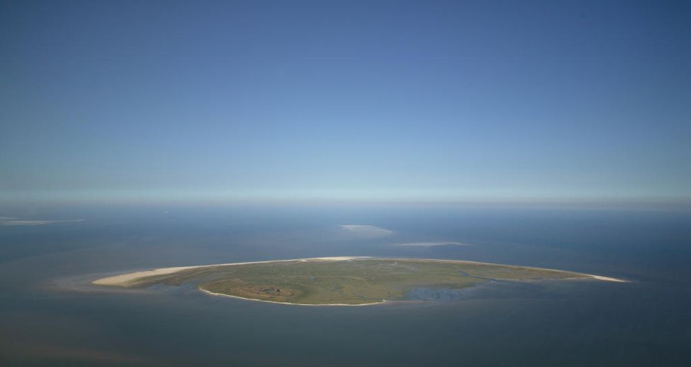 Luftaufnahme Mellum - Ostfriesische Insel Mellum