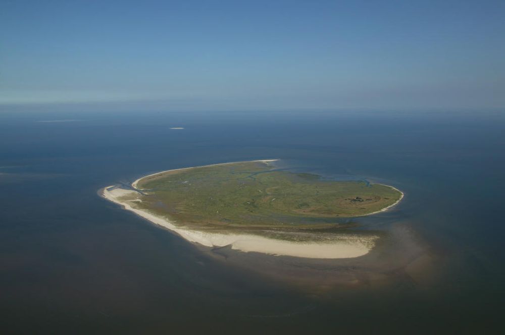 Luftbild Mellum - Ostfriesische Insel Mellum