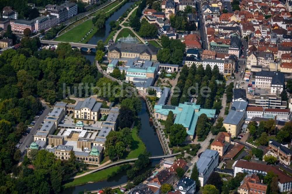 Luftbild Bad Kissingen - Palais- Schloss in Bad Kissingen im Bundesland Bayern, Deutschland