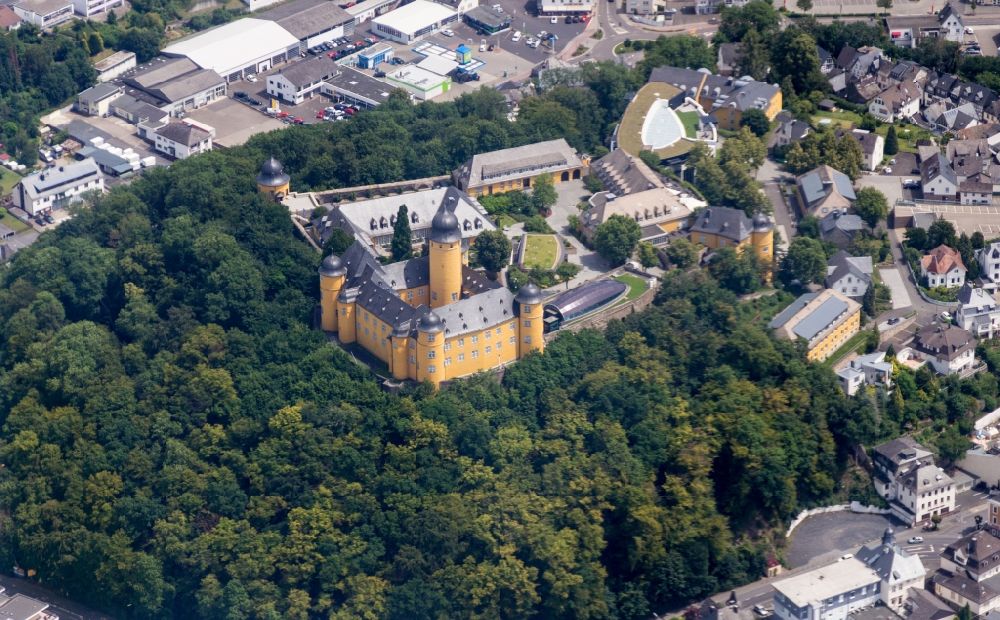 Luftbild Montabaur - Palais des Schloss Hotel in Montabaur im Bundesland Rheinland-Pfalz, Deutschland