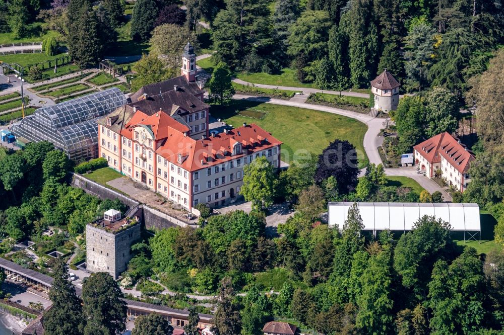 Konstanz aus der Vogelperspektive: Palais des Schloss Mainau in Konstanz im Bundesland Baden-Württemberg, Deutschland
