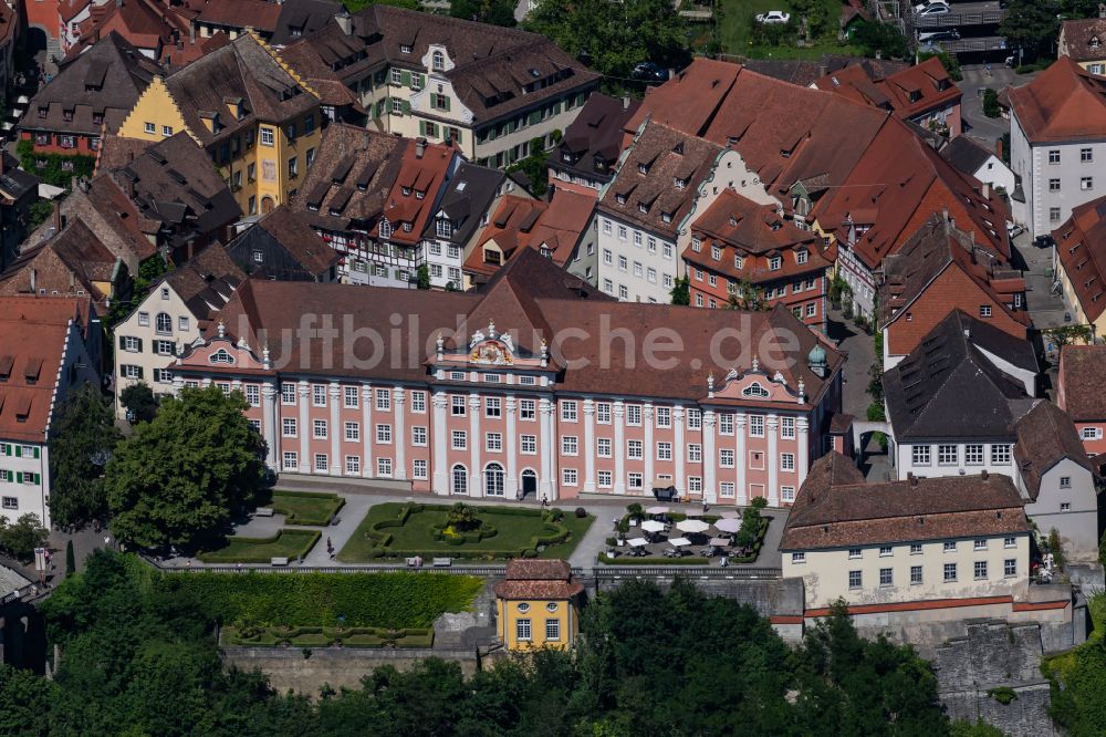 Luftbild Meersburg - Palais des Schloss in Meersburg im Bundesland Baden-Württemberg, Deutschland
