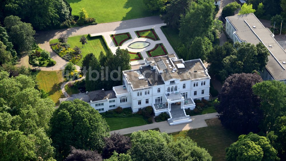 Luftbild Bonn - Palais des Schloss Villa Hammerschmidt in Bonn im Bundesland Nordrhein-Westfalen, Deutschland