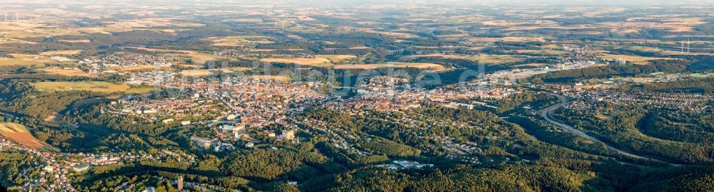 Luftbild Pirmasens - Panorama von Pirmasens im Bundesland Rheinland-Pfalz, Deutschland