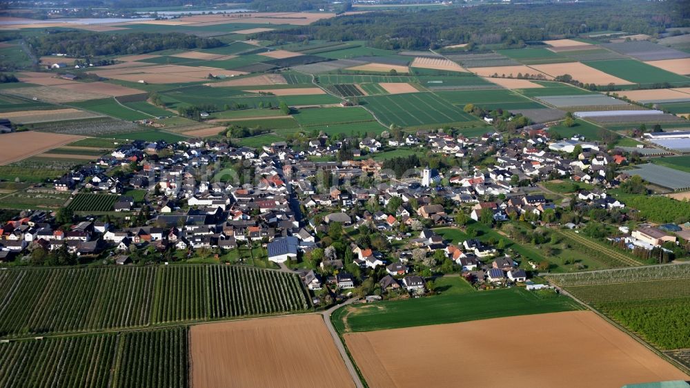 Luftbild Wachtberg - Panoramaansicht von Fritzdorf im Bundesland Nordrhein-Westfalen, Deutschland