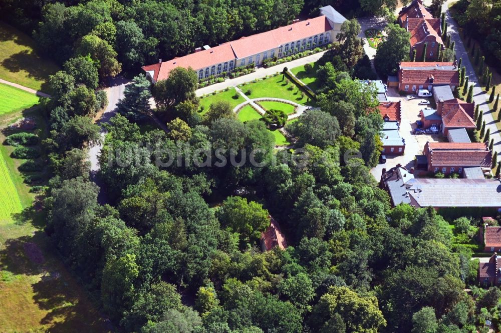 Luftbild Potsdam - Parkanlage Neuer Garten in Potsdam im Bundesland Brandenburg, Deutschland