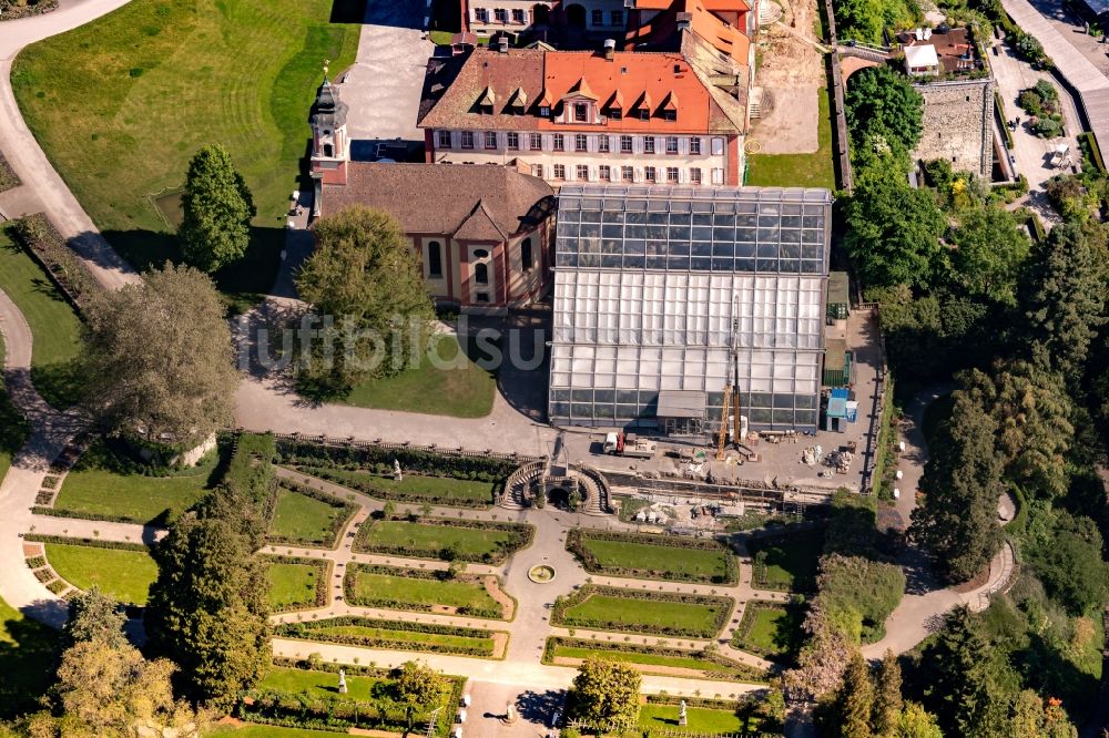 Luftbild Konstanz - Parkanlage am Palmenhaus in Konstanz im Bundesland Baden-Württemberg, Deutschland