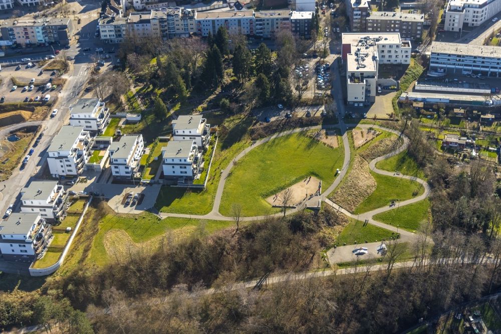 Luftbild Heiligenhaus - Parkanlage Thormälenpark in Heiligenhaus im Bundesland Nordrhein-Westfalen, Deutschland