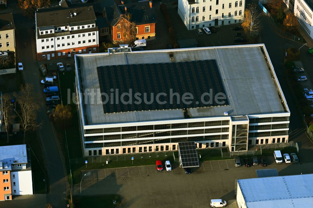Luftaufnahme Bernau - Parkhaus in Bernau im Bundesland Brandenburg, Deutschland