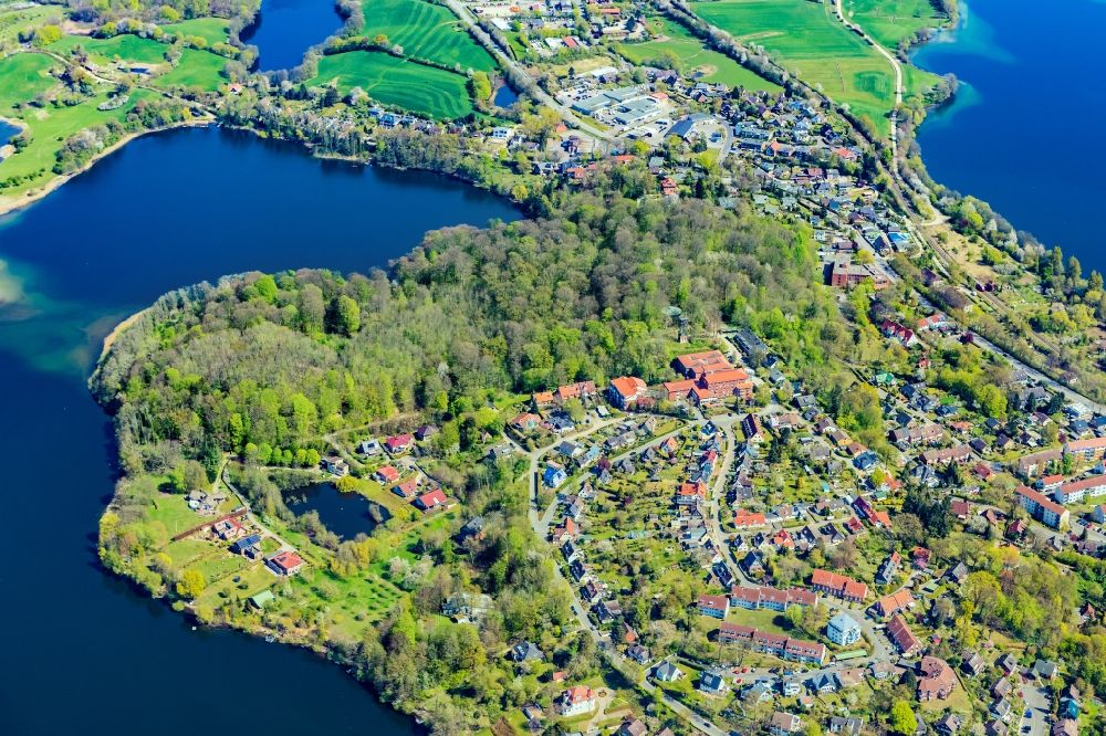 Plön aus der Vogelperspektive: Parnaßturm Aussichtsplattform in Plön im Bundesland Schleswig-Holstein, Deutschland
