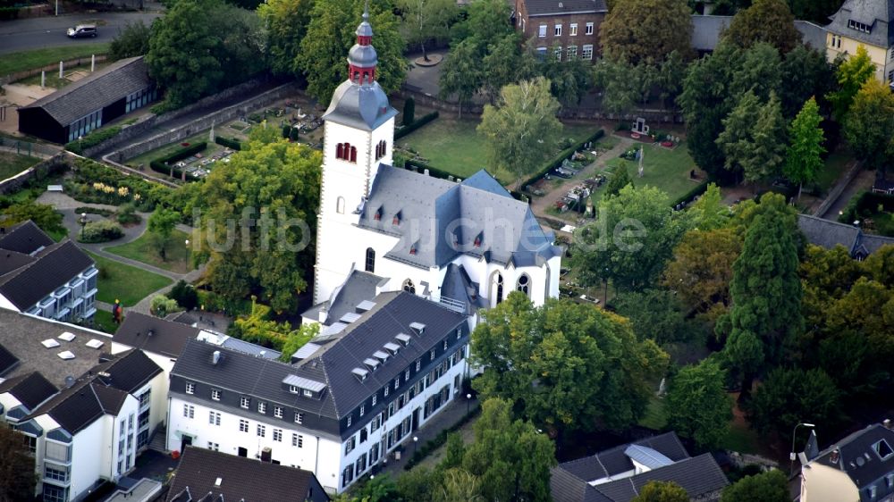 Luftbild Bonn - Pfarrkirche St. Peter in Vilich im Bundesland Nordrhein-Westfalen, Deutschland