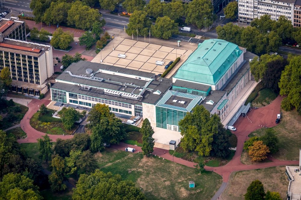 Luftaufnahme Essen - Philharmonie in Essen im Bundesland Nordrhein-Westfalen