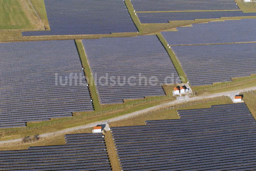 Luftaufnahme Odelzhausen - Photovoltaikanlage in Odelzhausen
