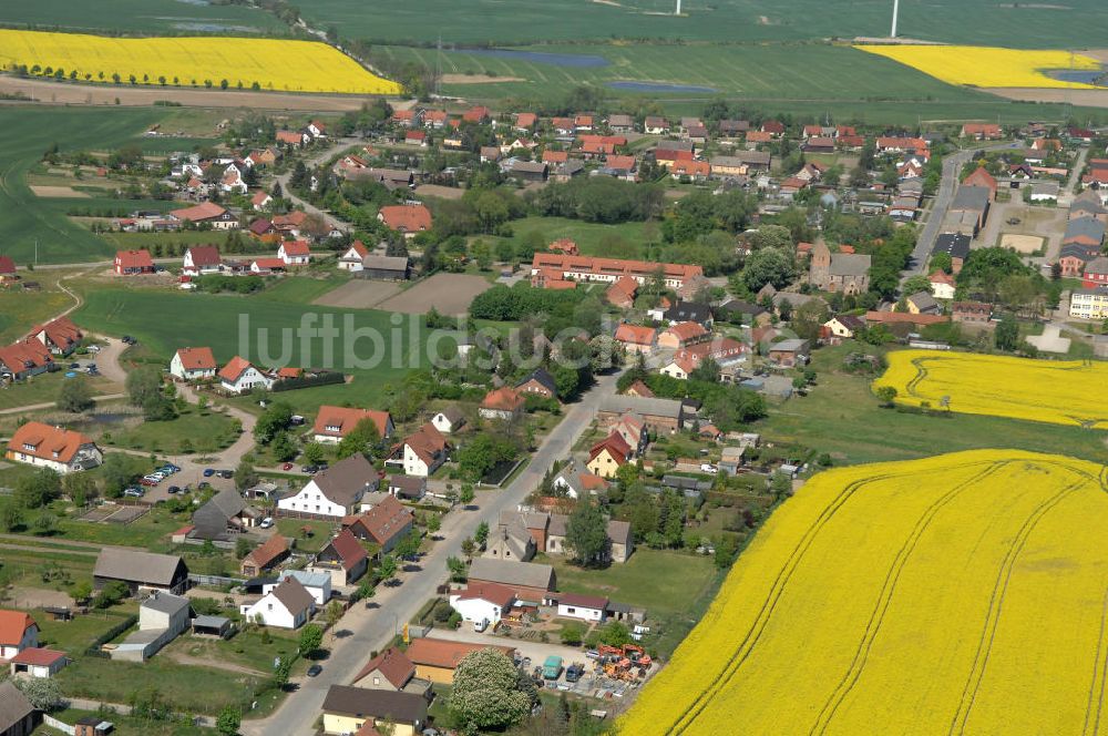 Luftaufnahme Pinnow - Pinnow in Brandenburg