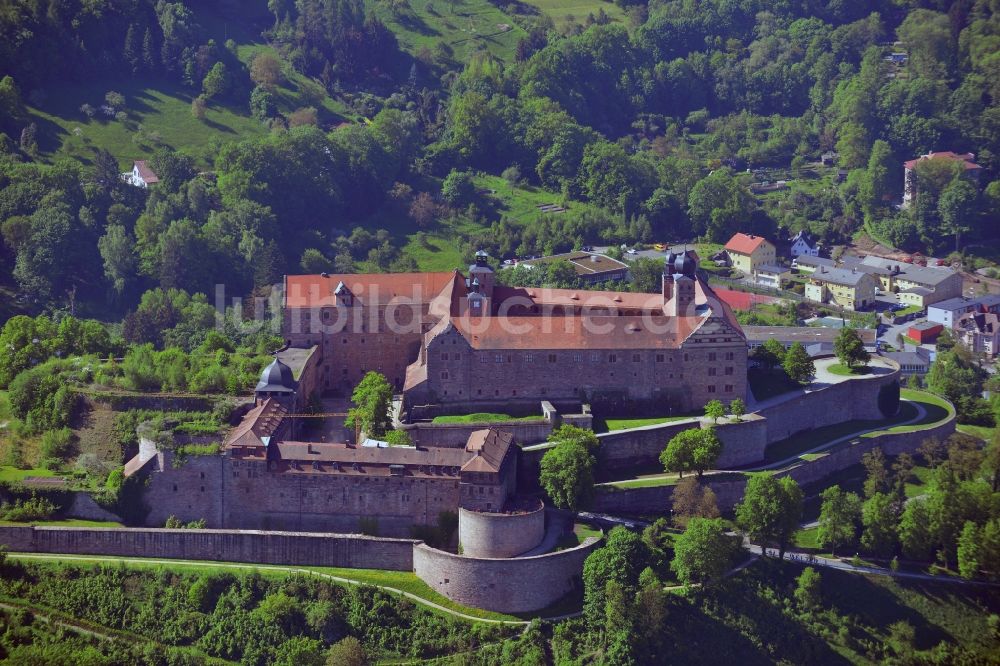 Luftaufnahme Kulmbach - Plassenburg in Kulmbach im Bundesland Bayern