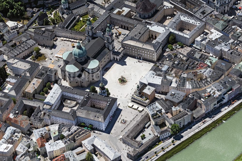 Luftaufnahme Salzburg - Platz- Ensemble in Salzburg in Österreich