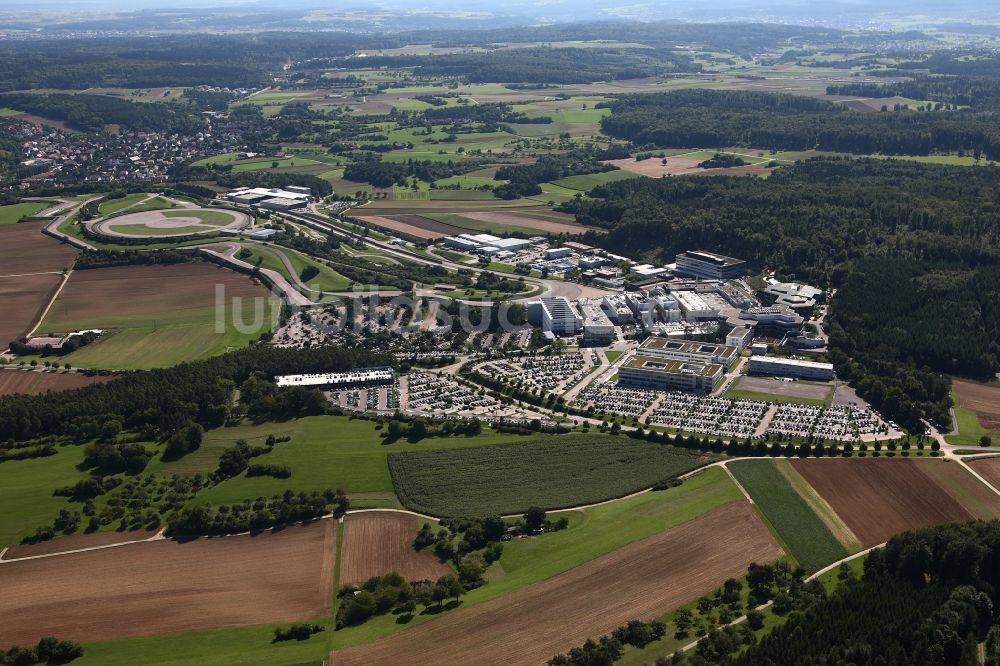 Luftbild Weissach - Porsche- Entwicklungszentrum Weissach im Bundesland Baden- Württemberg