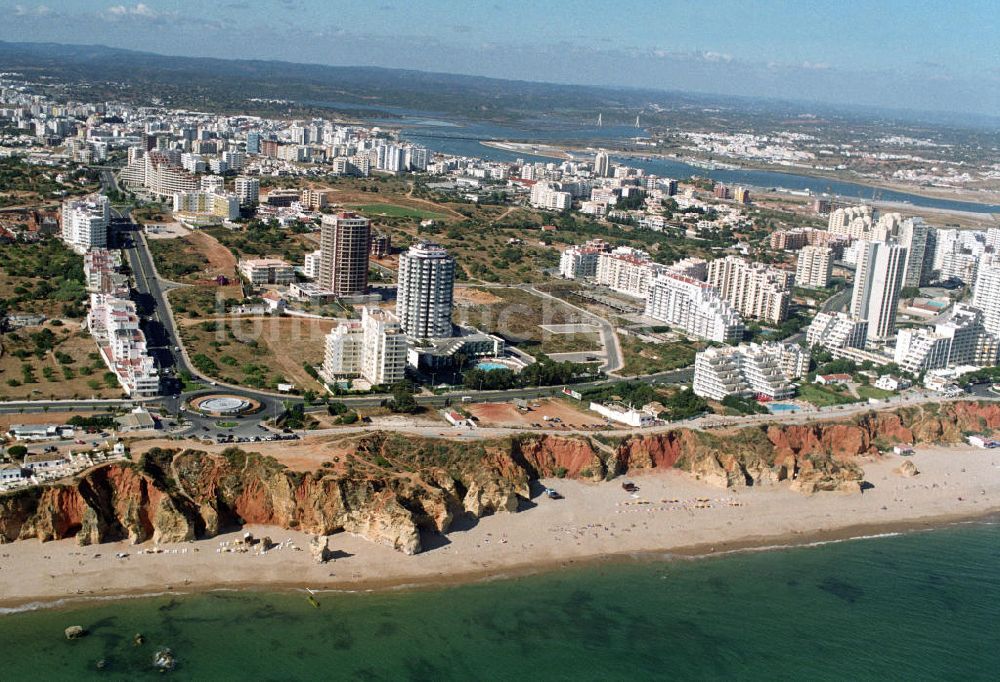 Luftbild Praia da Rocha - Praia da Rocha an der Algarve in Portugal