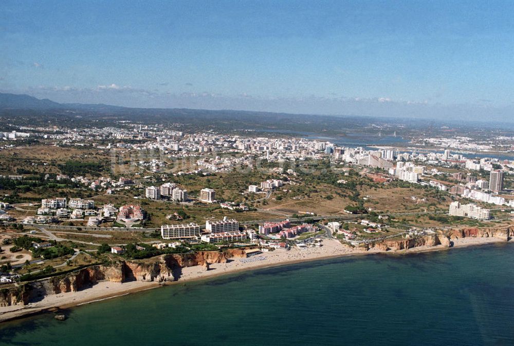 Luftaufnahme Praia da Rocha - Praia da Rocha an der Algarve in Portugal