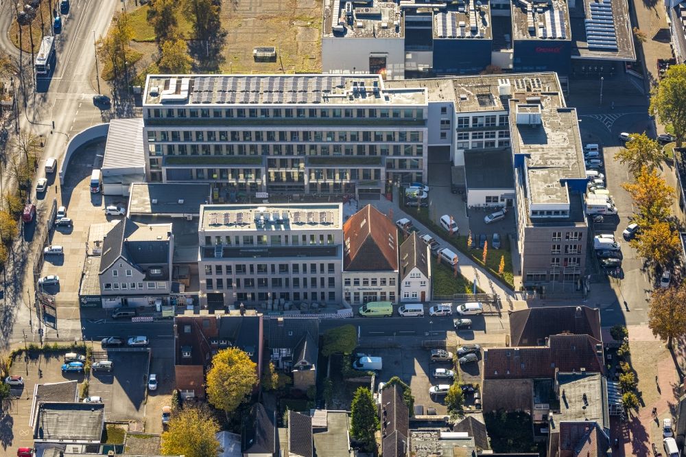 Luftaufnahme Hamm - Pressehaus der Zeitung Westfälischer Anzeiger in Hamm im Bundesland Nordrhein-Westfalen