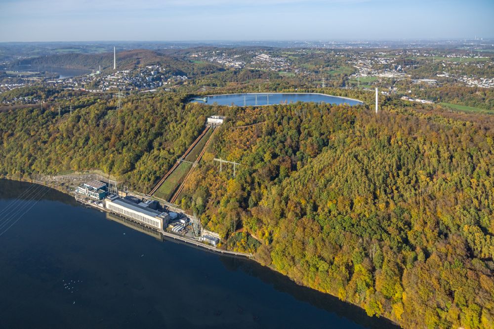 Luftaufnahme Herdecke - Pumpspeicherkraftwerk Koepchenwerk in Herdecke im Bundesland Nordrhein-Westfalen