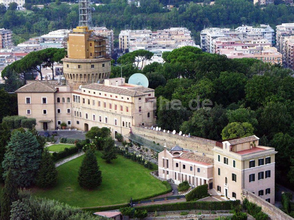 Luftaufnahme Vatikanstadt - Radio Vatikan