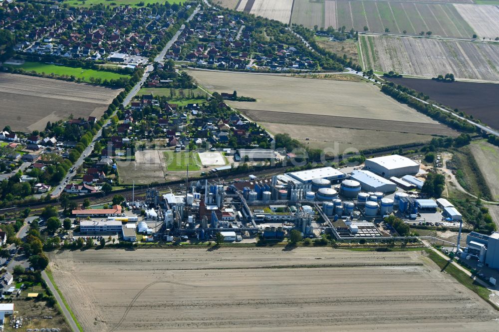 Luftbild Dollbergen - Raffinerie- Werksgelände des Mineralölproduzenten AVISTA OIL AG in Dollbergen im Bundesland Niedersachsen