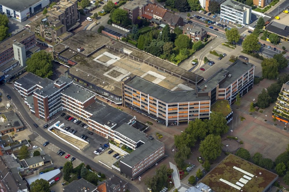 Luftaufnahme Kamp-Lintfort - Rathaus von Kamp-Lintfort im Bundesland Nordrhein-Westfalen