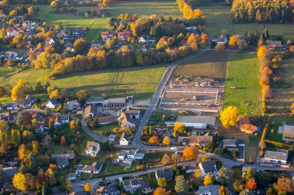Luftaufnahme Herdecke - Reitstall - Reiterhof - Marstall Reitanlage Ahlenberg in Herdecke im Bundesland Nordrhein-Westfalen