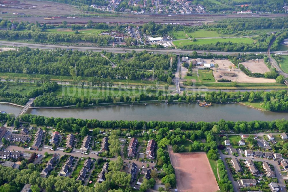 Luftbild Oberhausen - Rhein-Herne-Kanal in Oberhausen im Bundesland Nordrhein-Westfalen