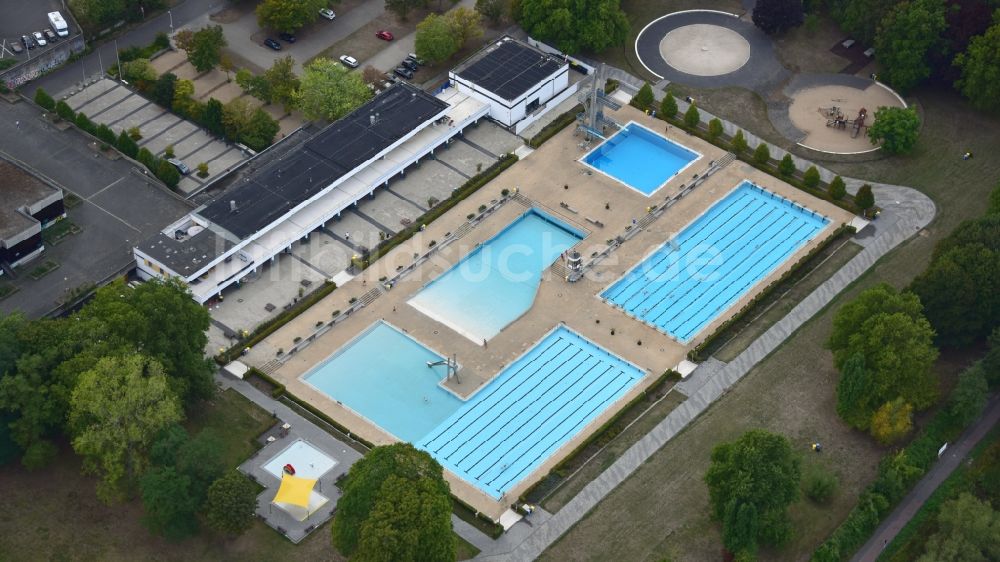Luftbild Bonn - Römerbad in Bonn im Bundesland Nordrhein-Westfalen, Deutschland