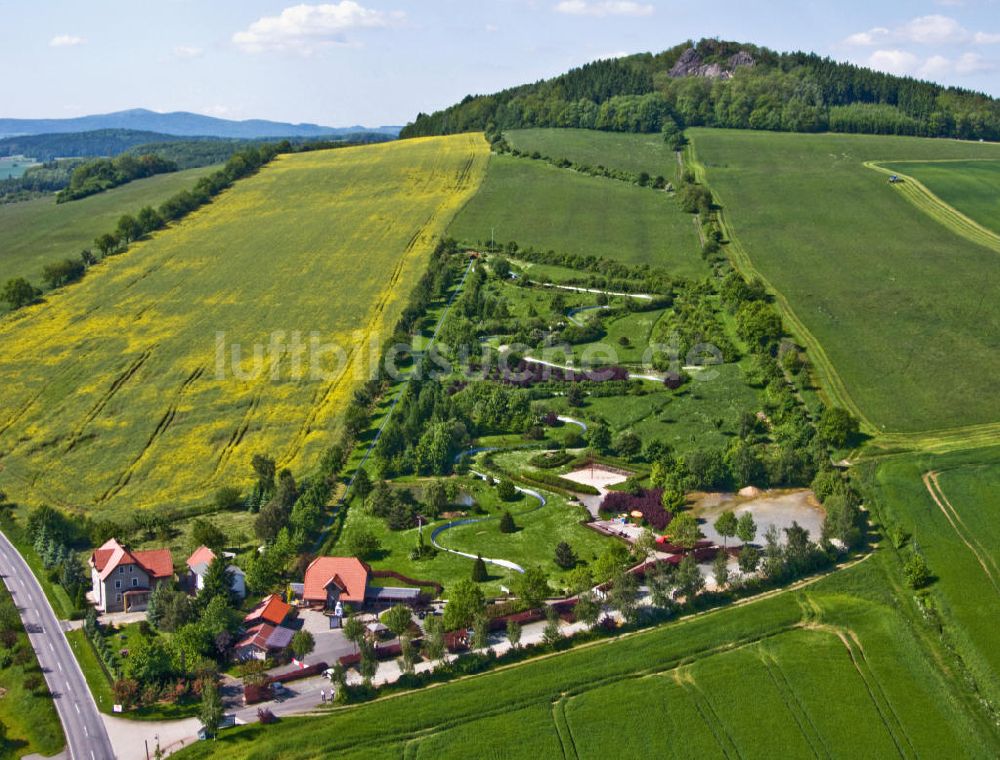 Luftaufnahme Oderwitz - Rodelbahn Oberoderwitz