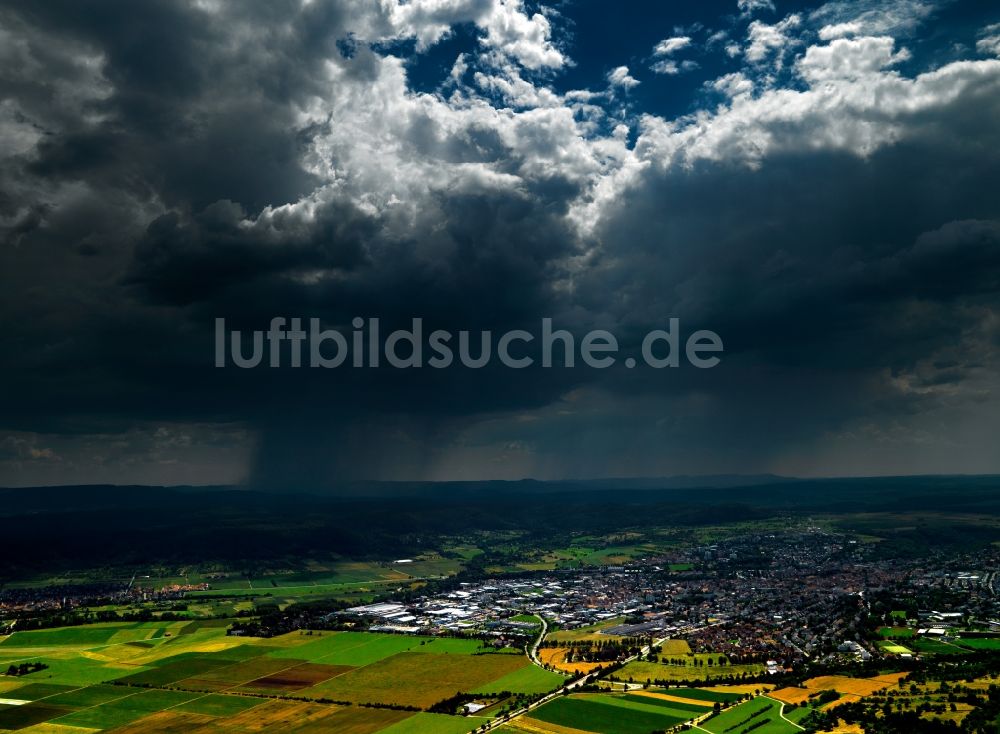 Luftbild Rottenburg - Rottenburg am Neckar im Bundesland Baden-Württemberg