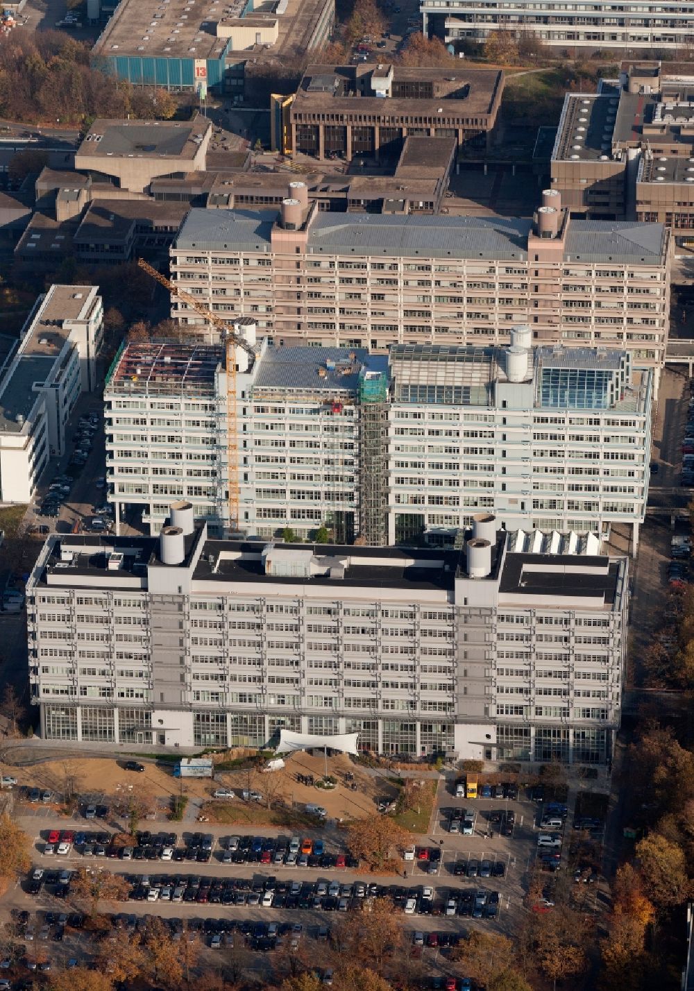 Luftbild Bochum - Ruhr-Universität Bochum im Bundesland Nordrhein-Westfalen