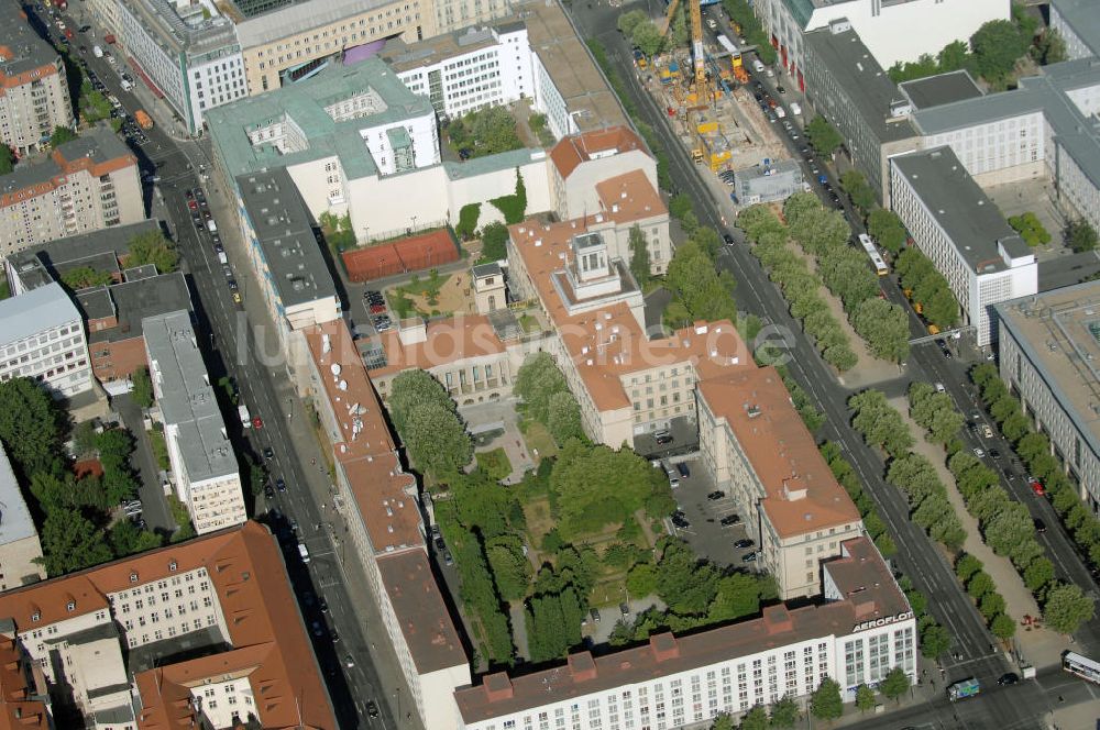 Luftaufnahme Berlin - Russische Botschaft in Berlin-Mitte