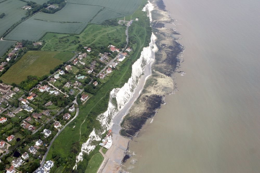 Luftaufnahme Saint Margareth's at Cliffe - Saint Margareth's at Cliffe in der Grafschaft Kent in England, Großbritannien