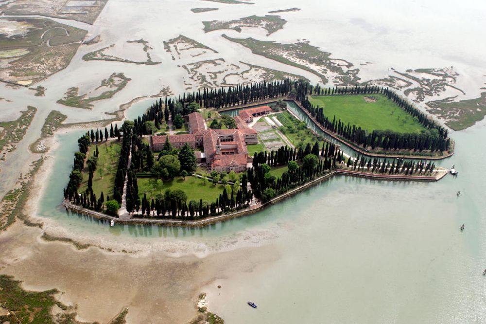 Venedig aus der Vogelperspektive: San Francesco del Deserto Venedig