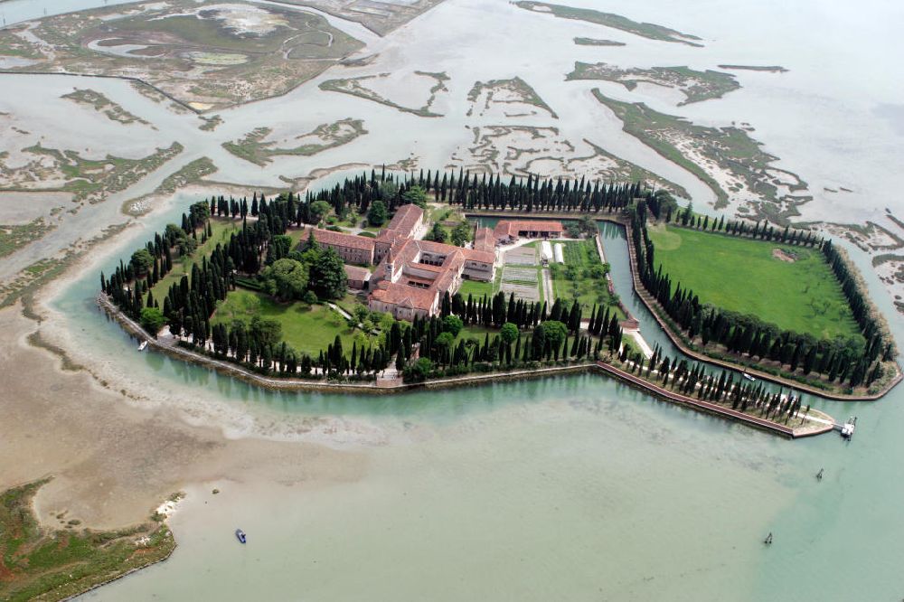 Luftbild Venedig - San Francesco del Deserto Venedig