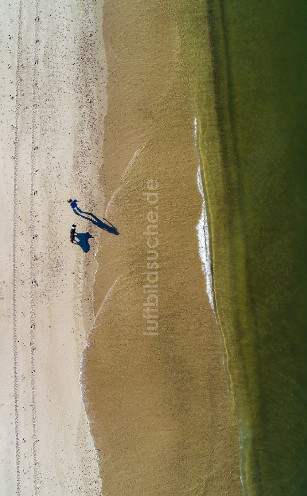 Luftaufnahme Ulfborg - Sandstrand- Landschaft der Nordsee in Ulfborg in Region Midtjylland, Dänemark