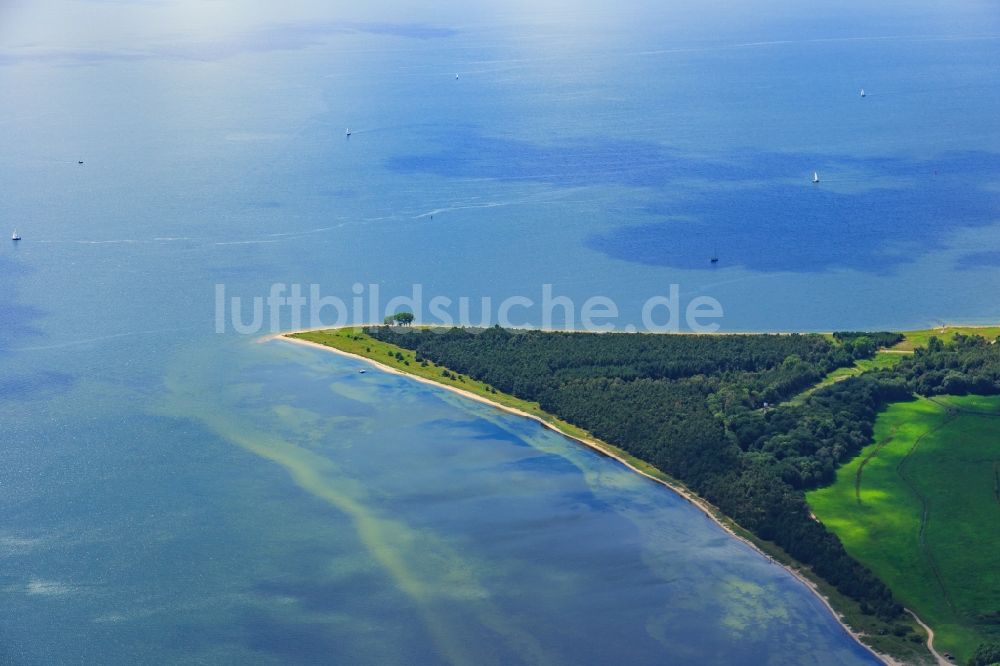 Luftbild Grabow - Sandstrand- Landschaft der Ostsee in Grabow im Bundesland Mecklenburg-Vorpommern, Deutschland