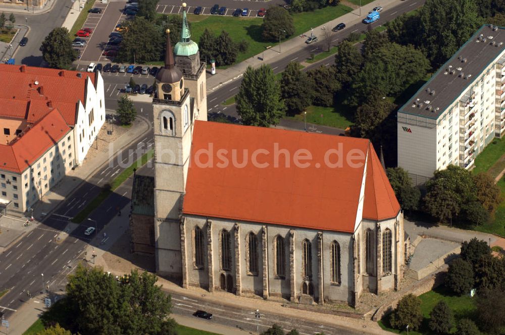 Magdeburg aus der Vogelperspektive: Sankt-Johannis-Kirche Magdeburg