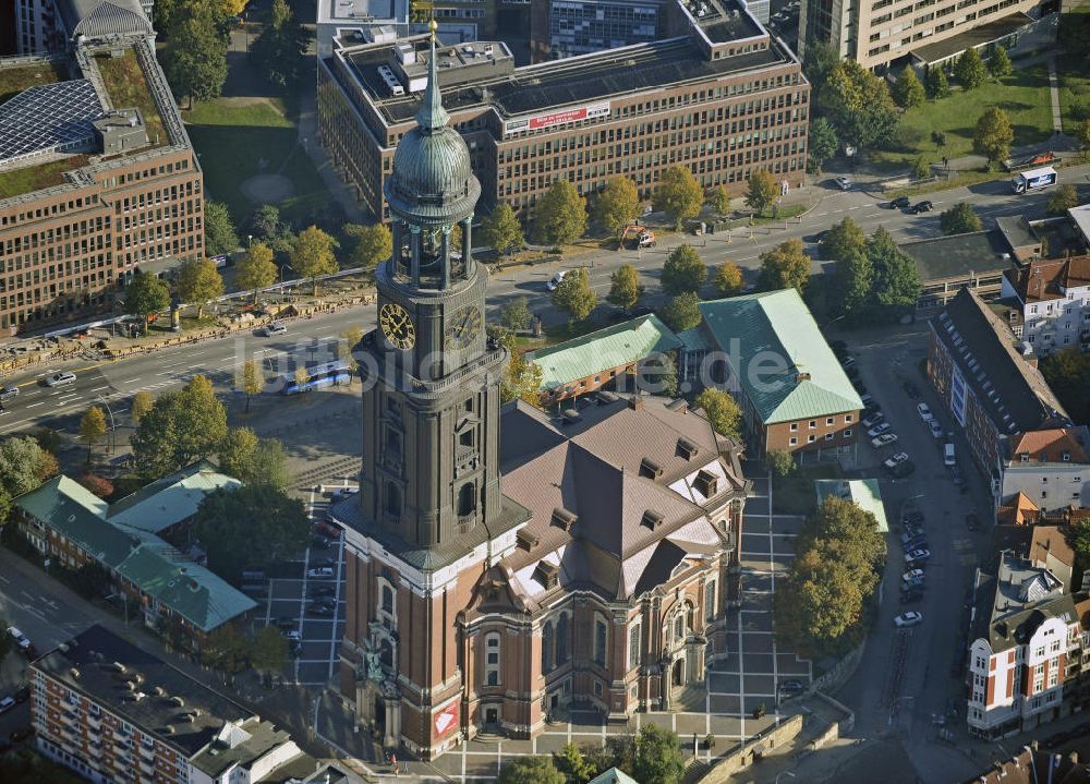 Luftaufnahme Hamburg - Sankt Michaelis Hamburg