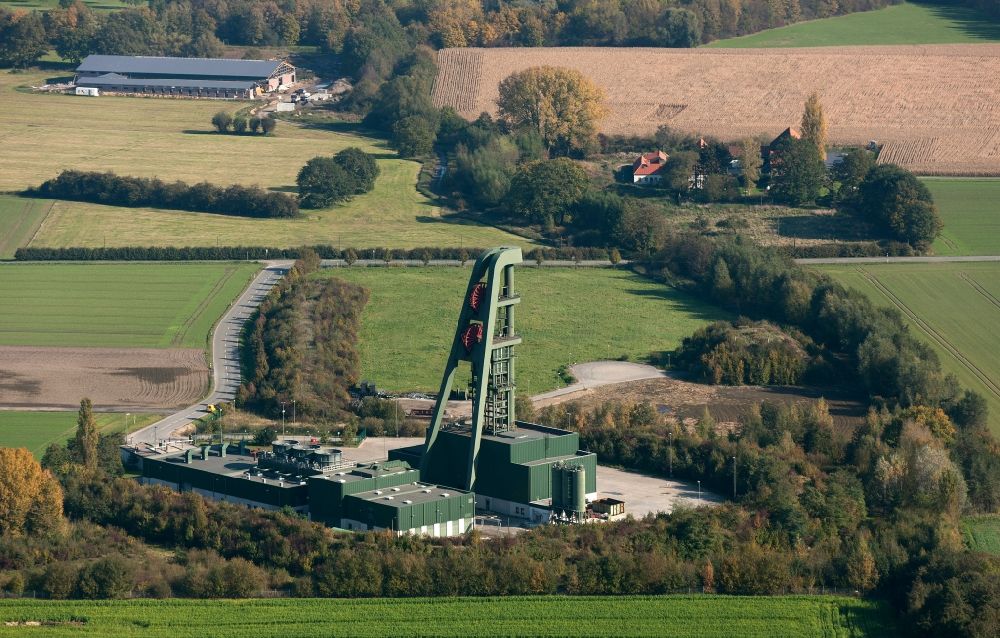 Luftbild Hamm - Schacht Lerche in Hamm im Bundesland Nordrhein-Westfalen