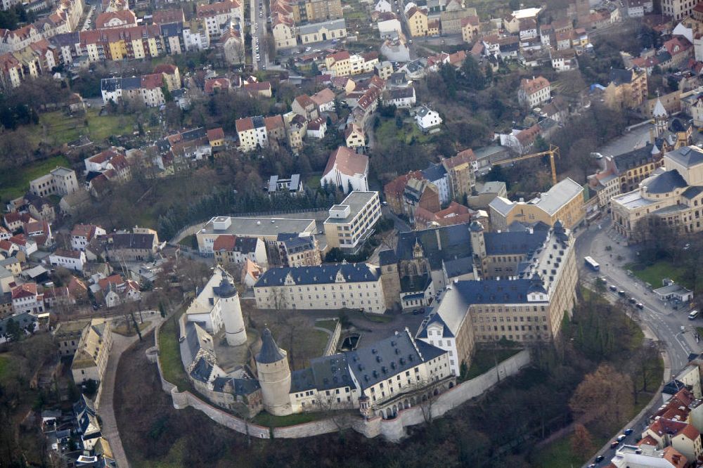 Luftaufnahme Altenburg - Schloss Altenburg in Thüringen