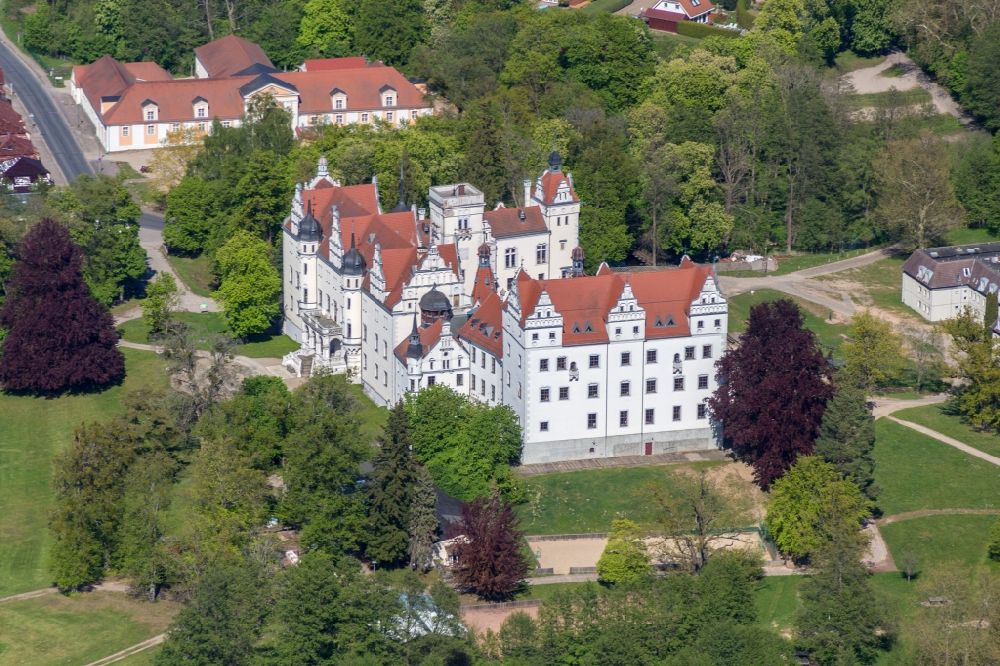 Boitzenburger Land aus der Vogelperspektive: Schloss Boitzenburg in Boitzenburger Land im Bundesland Brandenburg