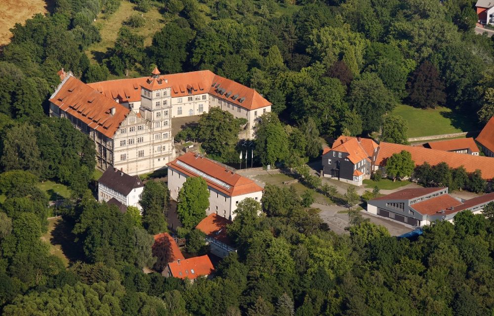 Luftbild Lemgo - Schloss Brake in Lemgo im Bundesland Nordrhein-Westfalen