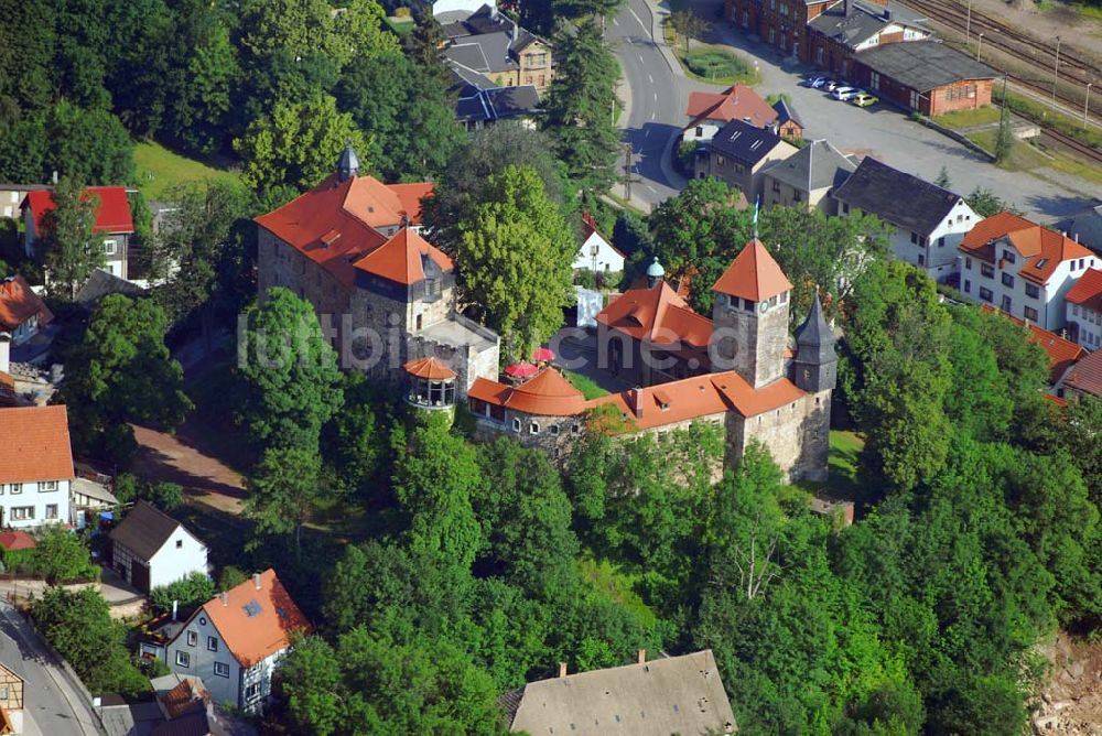 Luftbild Elgersburg - Schloß Elgersburg