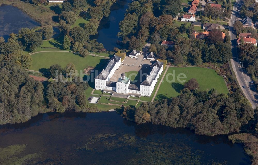 Luftbild Graasten - Schloss Graasten in Dänemark